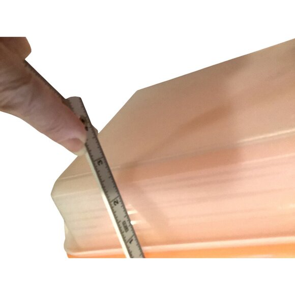 Vtg Tupperware Sheet Cake Takers, Set of 2 , 2 diff sizes-4 pcs-2 bottoms/2 lids - Picture 6 of 13